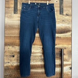 EUC - Kut From The Kloth - Viv Toothpick Skinny Jeans - Dark Blue - Size 14S